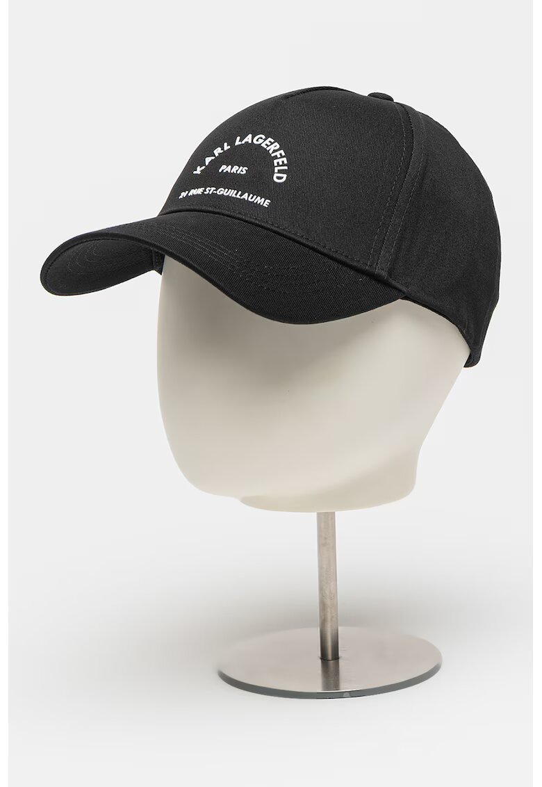 Karl Lagerfeld Sapca cu logo brodat - Negru