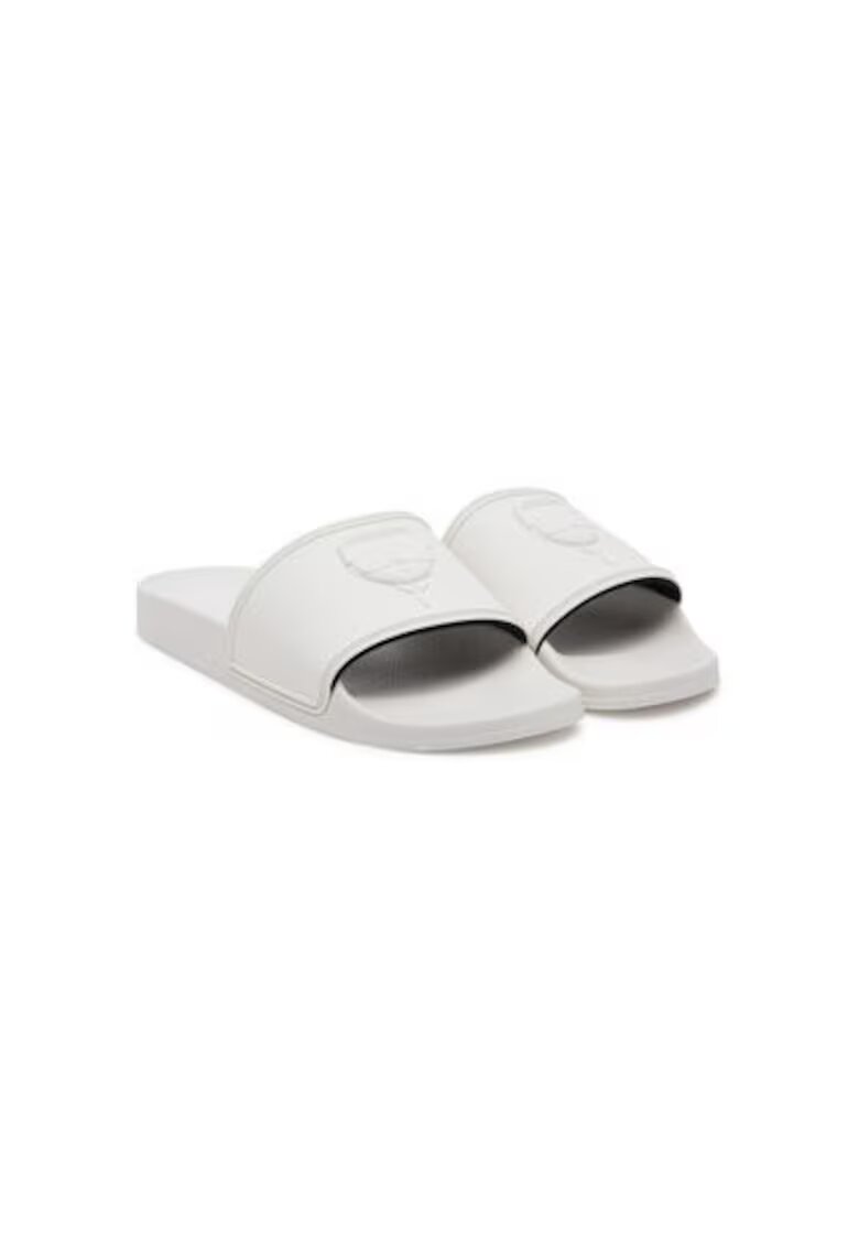 Karl Lagerfeld Slapi barbati KL70009A - Sintetic - 46 EU - Alb