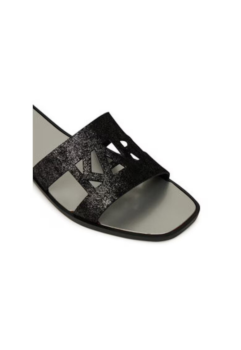 Karl Lagerfeld Slapi dama - KL80402 - Piele naturala - Negru - Negru