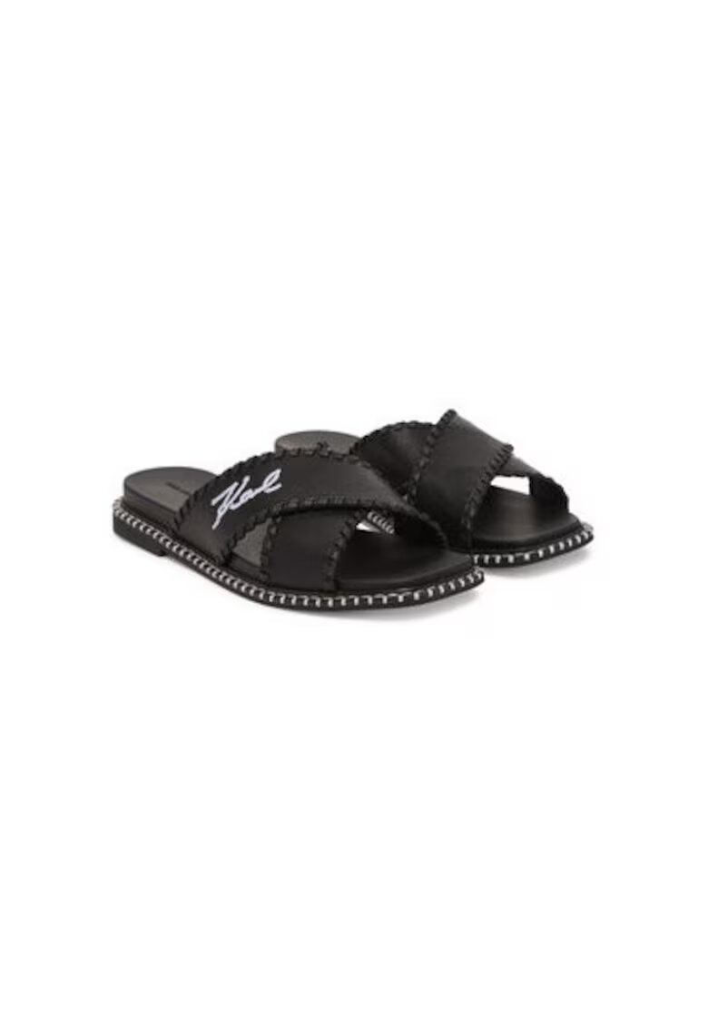 Karl Lagerfeld Slapi dama - KL81372 - Piele naturala - Negru