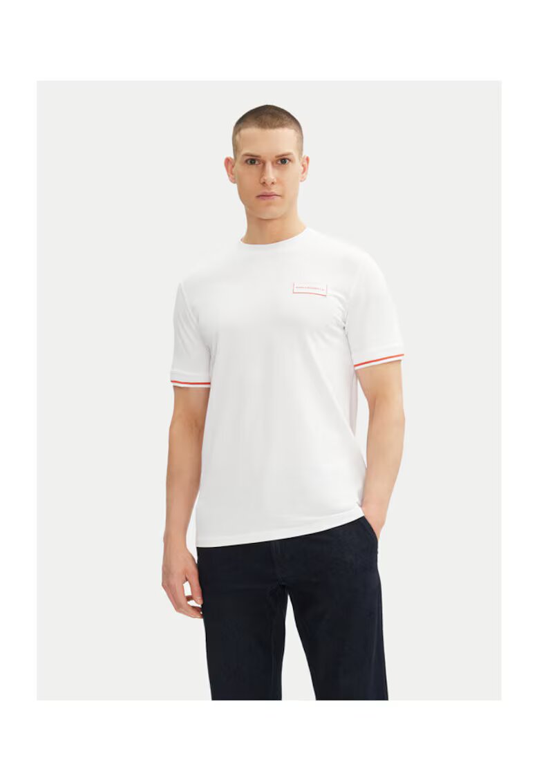 Karl Lagerfeld Tricou barbati 755020 552221 - Bumbac - 54397 - Alb
