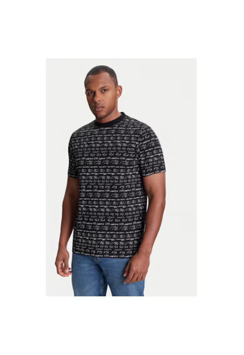 Karl Lagerfeld Tricou barbati 755040 553225 - Bumbac - Negru - Negru