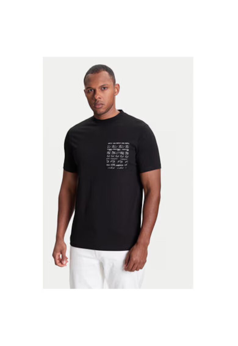 Karl Lagerfeld Tricou barbati 755041 553225 - Bumbac - Negru - Negru