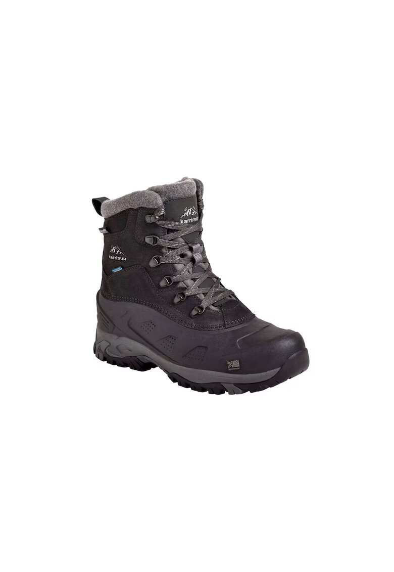 Karrimor Bocanci trekking barbati - Piele/cauciuc - Negru