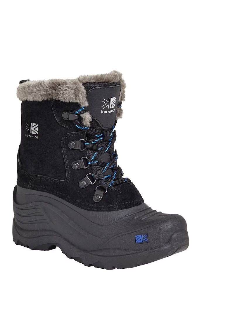 Karrimor Ghete copii Snowfur - negru - piele intoarsa - lana - Negru