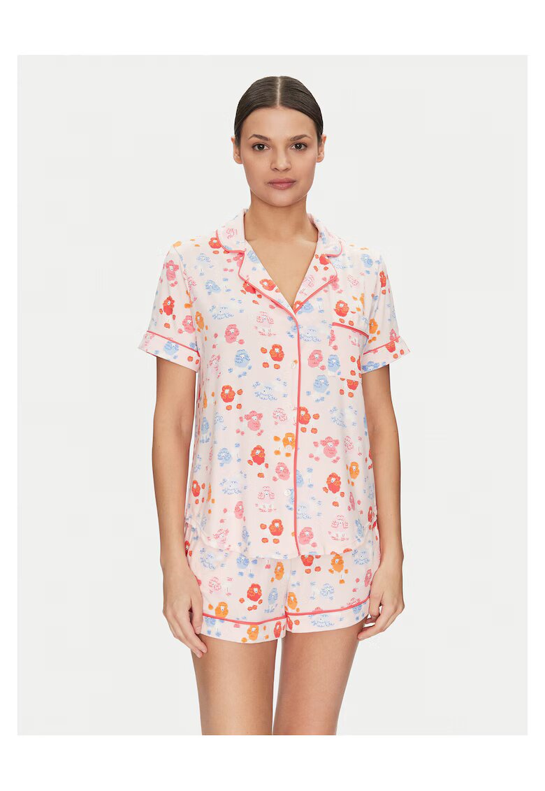 KATE SPADE Pijama dama roz - din material moale