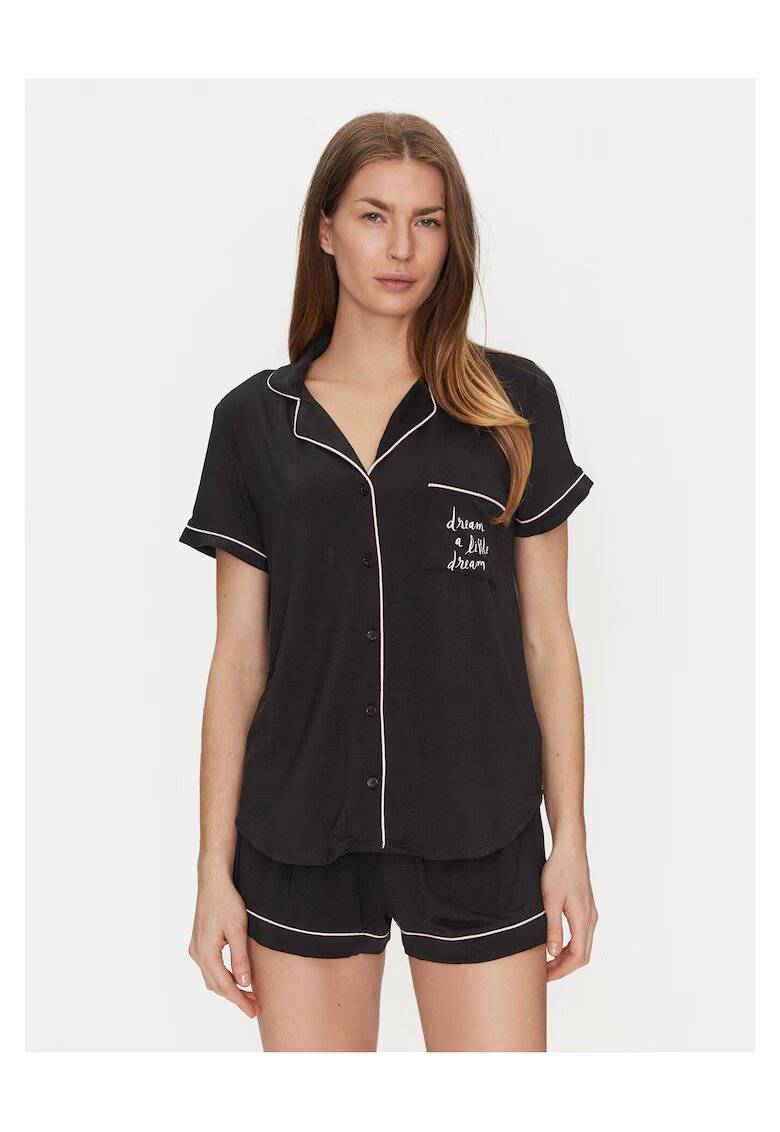 KATE SPADE Pijamale scurte de dama negre