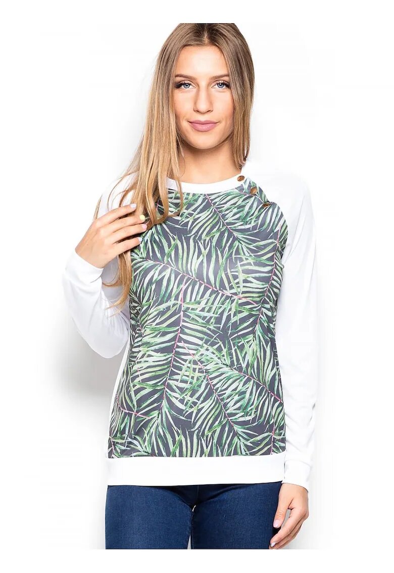 KATRUS Bluza dama - alb - moale