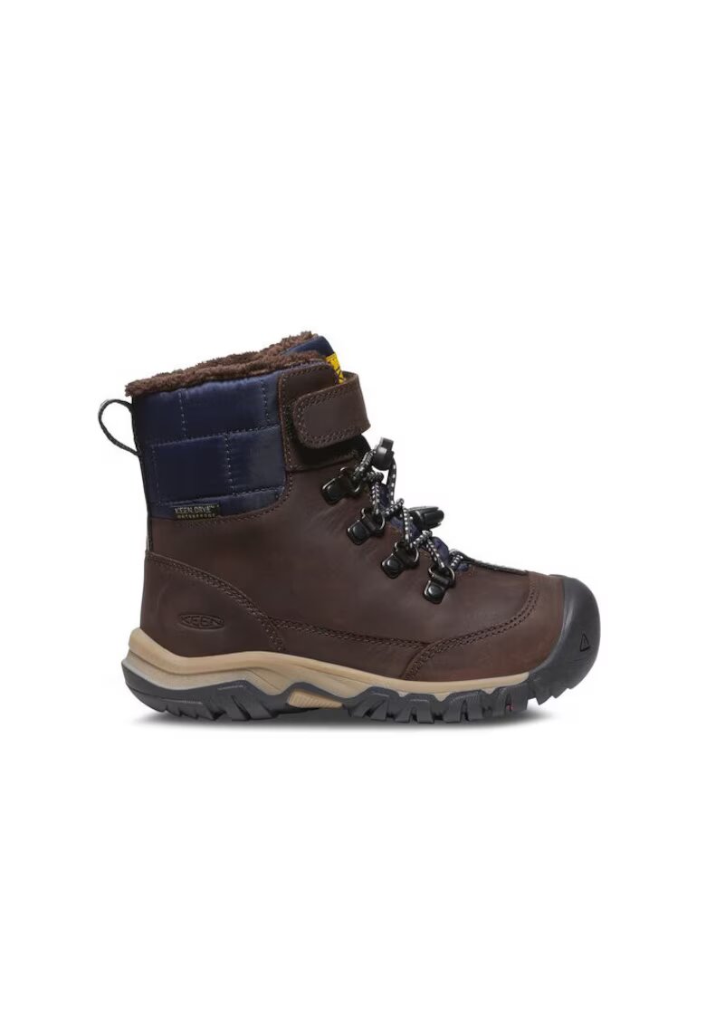 Keen Bocanci trekking baieti 303194062 - Sintetic - Maro - Maro