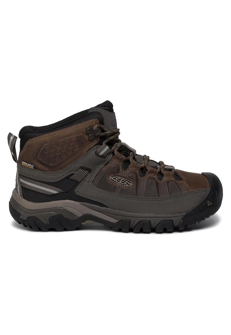 Keen Bocanci trekking barbati 1017786 - Piele naturala - Maro/Negru - Negru/Maro
