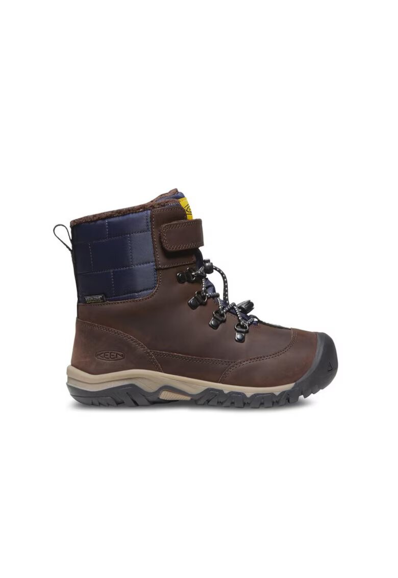 Keen Bocanci trekking barbati 303193959 - Sintetic - Maro - Maro