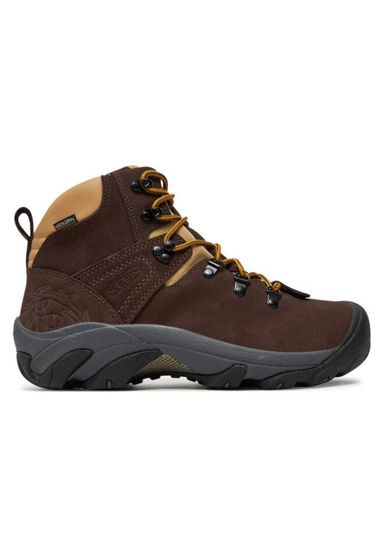 Keen Bocanci trekking barbati 304757518 - Piele naturala - Maro - Maro