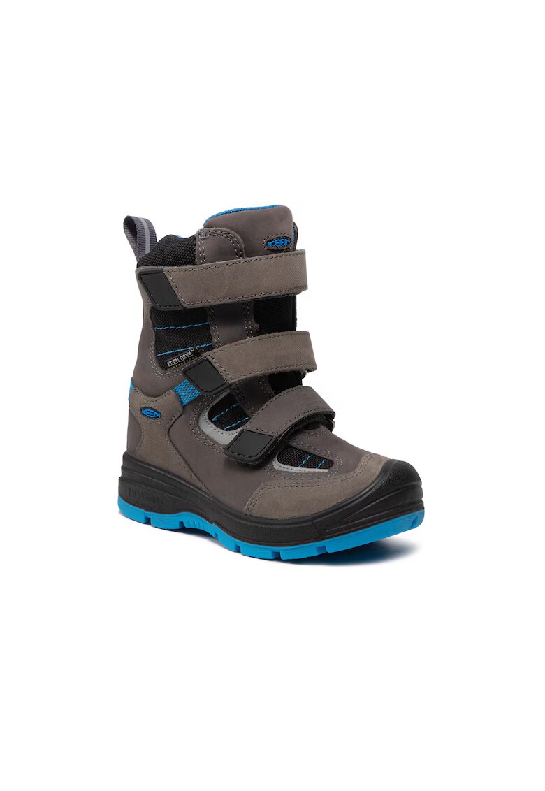 Keen Cizme baieti - 209854923 - Gri - Piele naturala/Piele nabuc - Gri