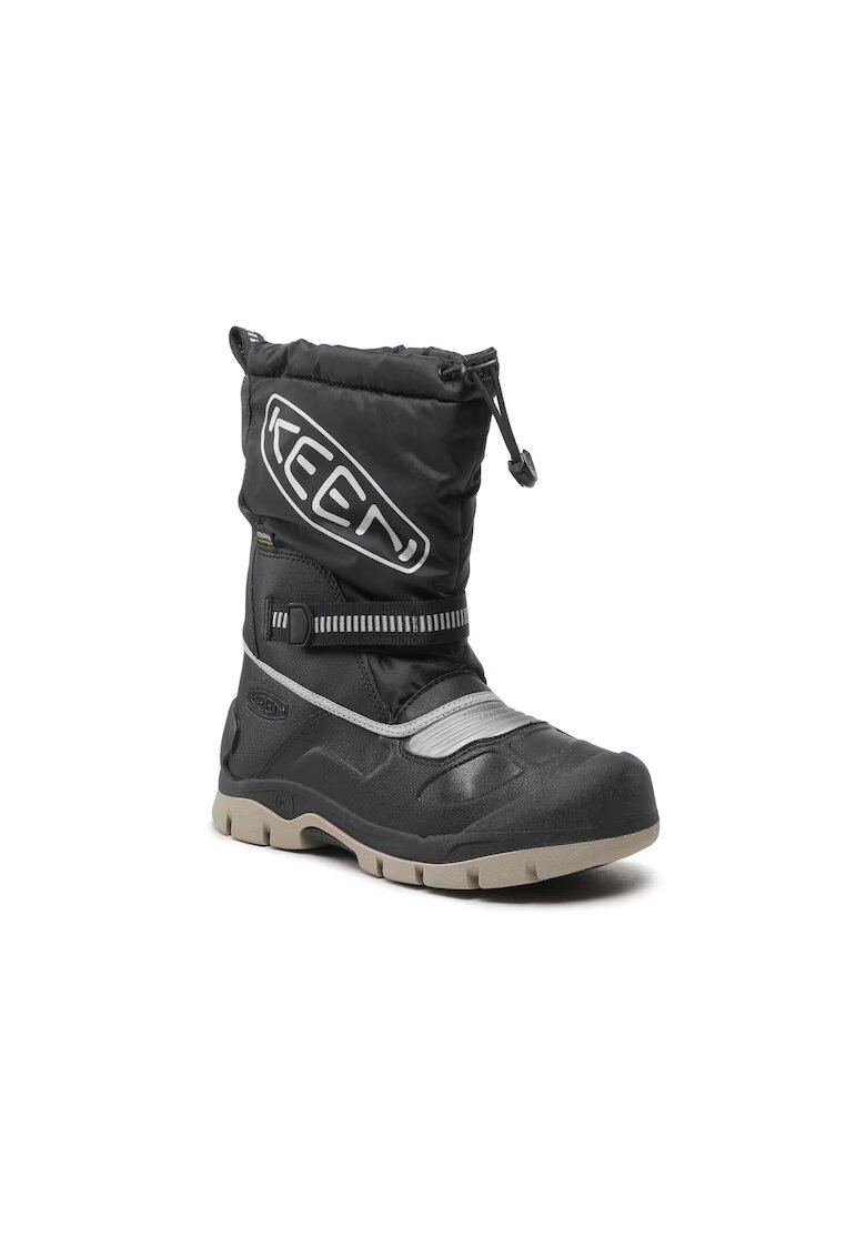 Keen Cizme baieti Textil - Negru