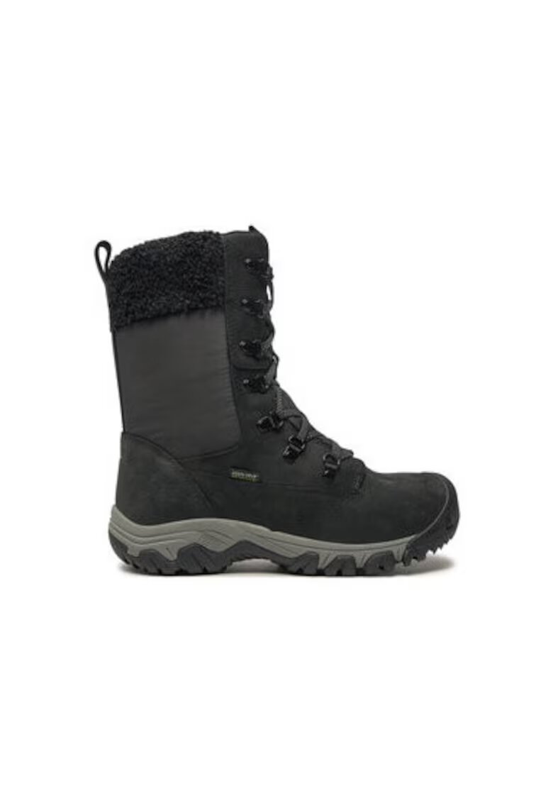 Keen Cizme de iarna dama 1029410 - Piele naturala - Negru