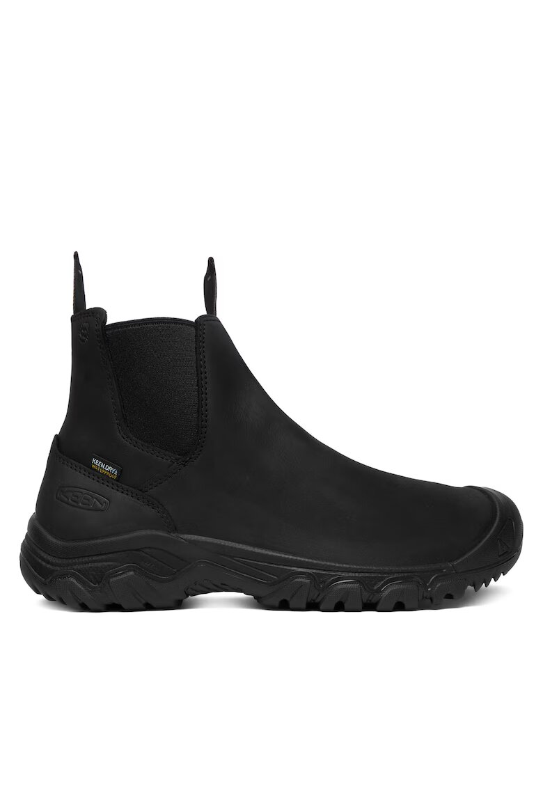 Keen Ghete barbati - Anchorage Boot IV - piele naturala - impermeabile - negru