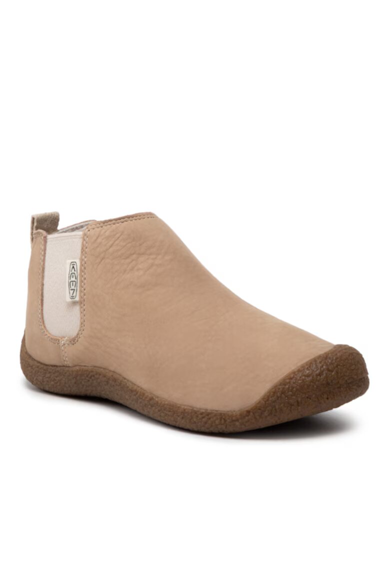 Keen Ghete Chelsea dama Piele naturala/Piele nabuc - Bej