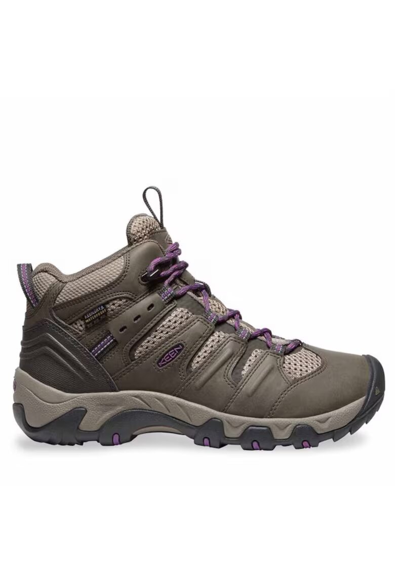 Keen Ghete si bocanci sport dama 303134815 - Piele naturala/Textil - Violet/Maro