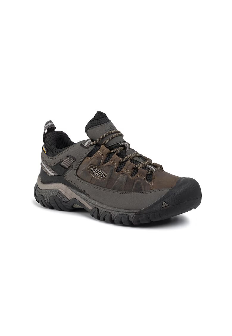 Keen Ghete trekking barbati Piele naturala/Piele nabuc - Negru
