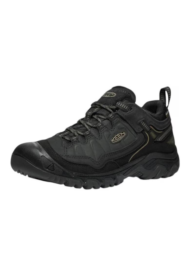 Keen Pantofi trekking barbati piele naturala - negru