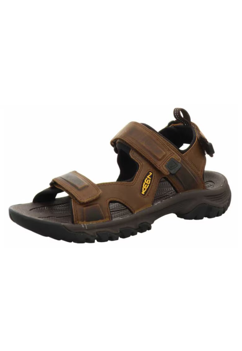 Keen Sandale barbati 1022423 - Piele naturala - Maro