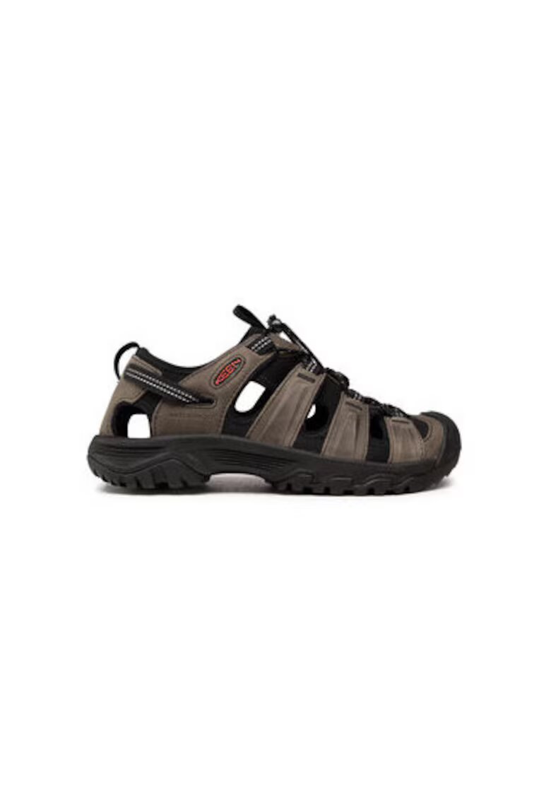 Keen Sandale barbati 1022428 - Piele naturala - Gri - Gri