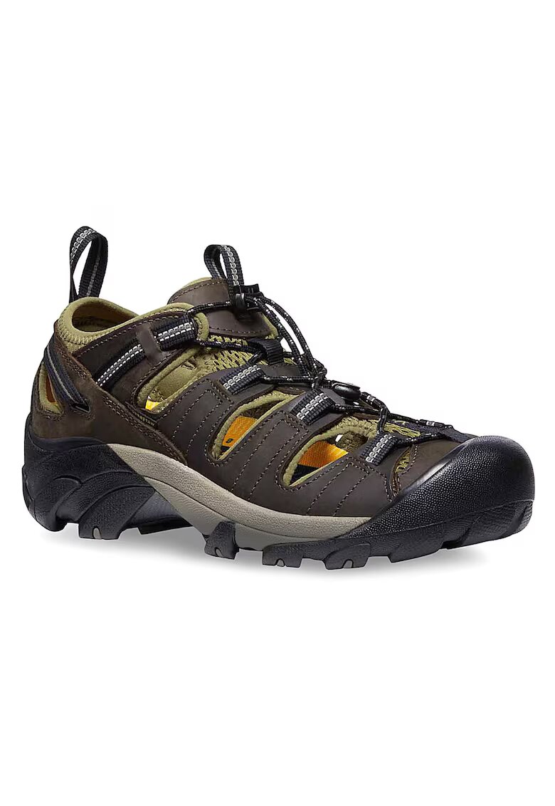 Keen Sandale barbati 1027139 - Piele naturala - Maro - Maro