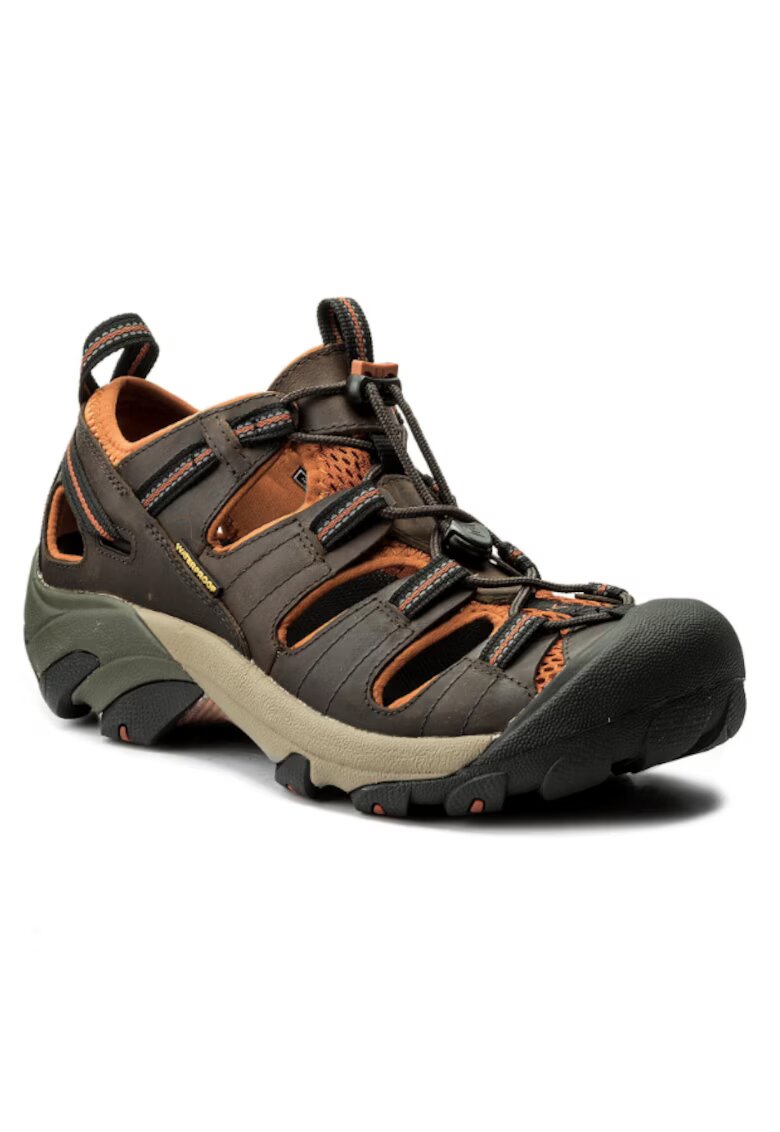 Keen Sandale barbati - 200341699 - Maro - Piele naturala/Piele nabuc - Maro