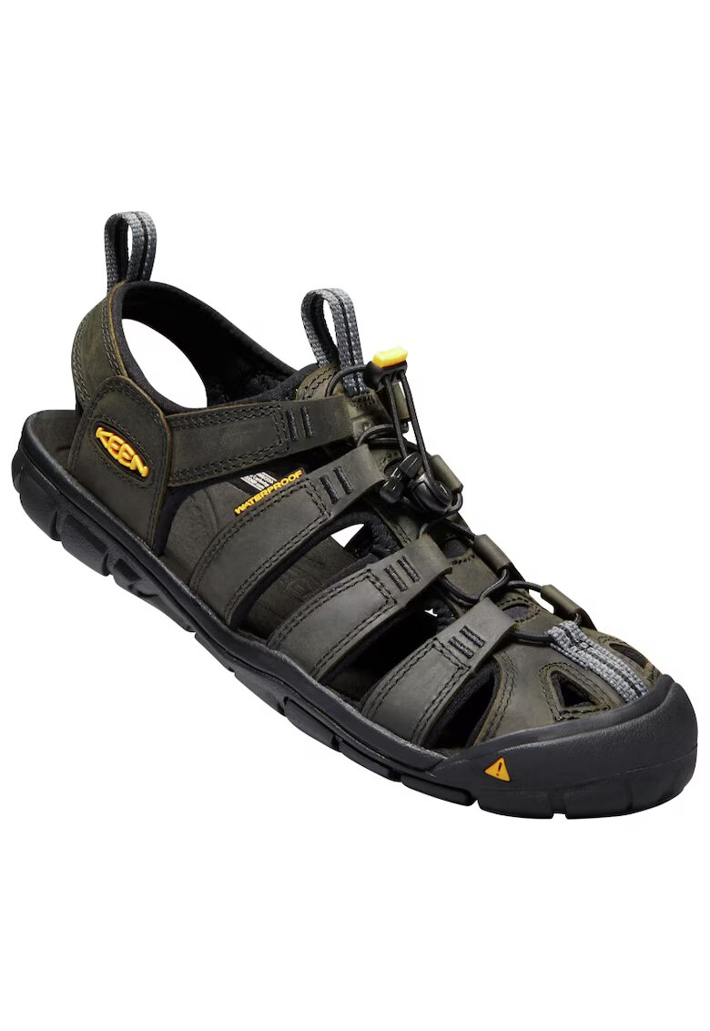 Keen Sandale barbati - KEN1201079401S9 - Piele intoarsa - Negru/Kaki