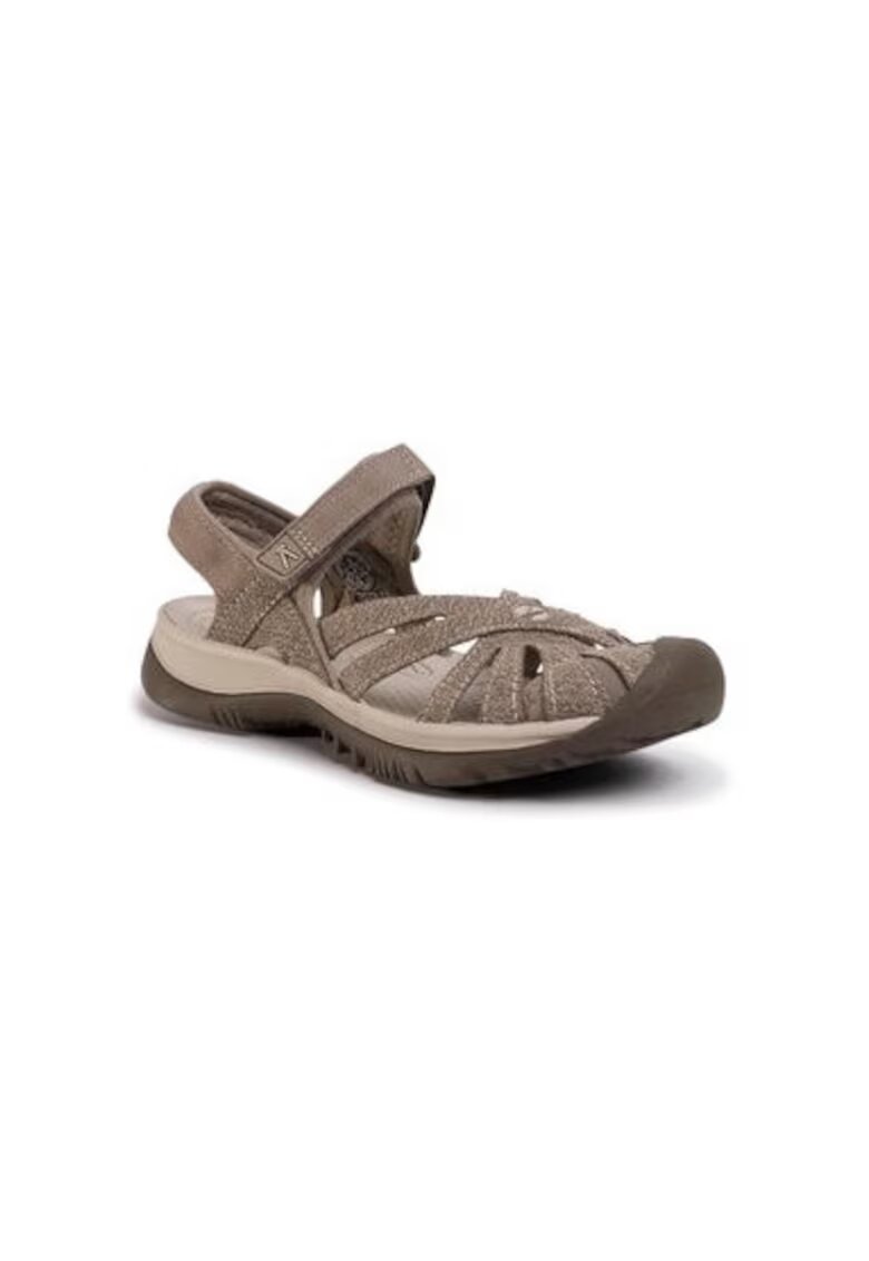 Keen Sandale dama - 1016729 - Piele ecologica - Maro