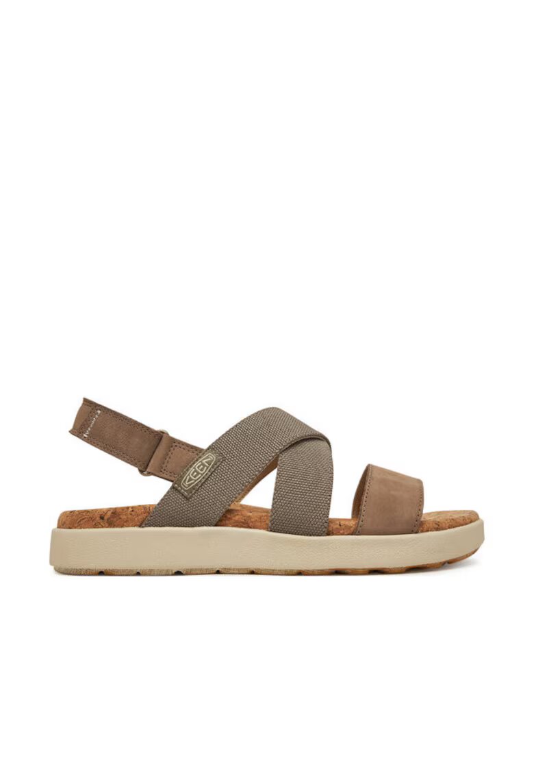 Keen Sandale dama - 1028630 - Piele naturala - Gri