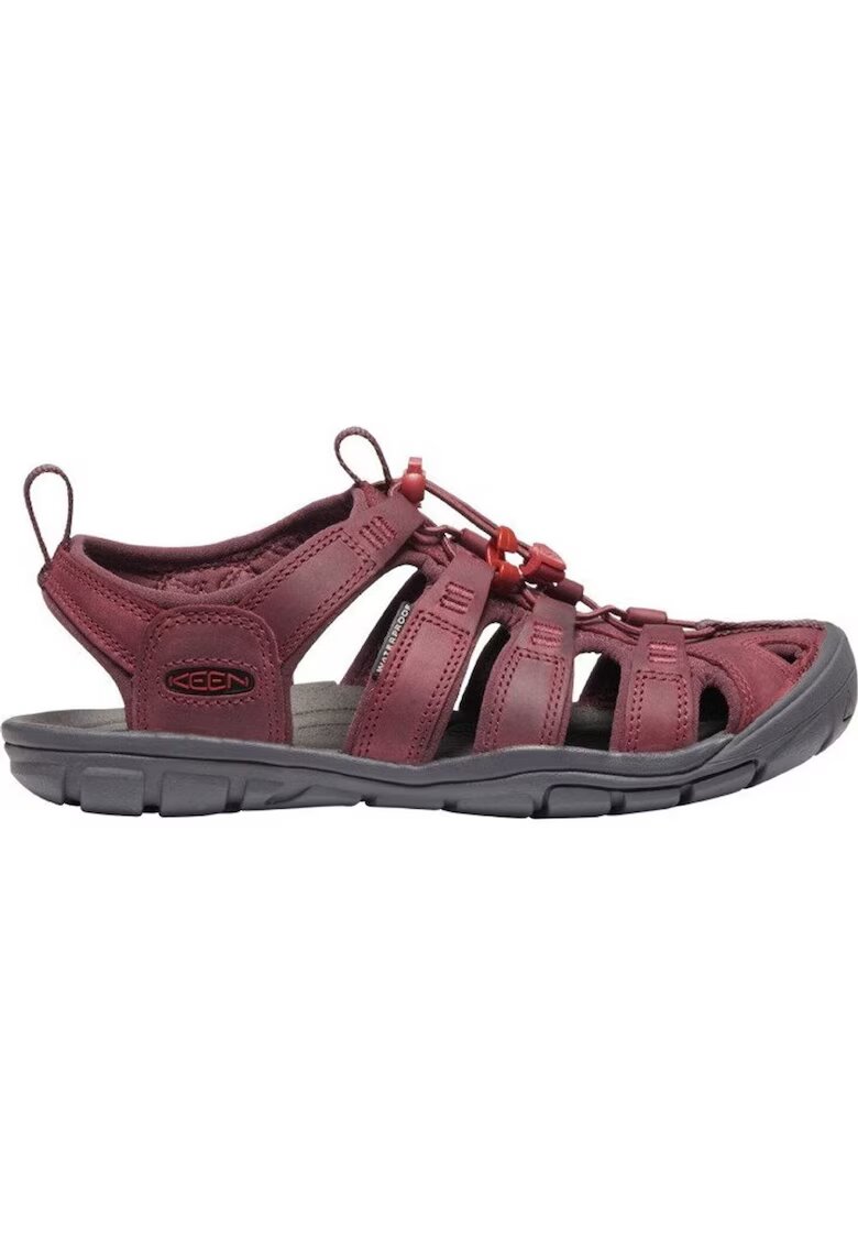 Keen Sandale dama - 876990 - Piele naturala - Rosu Bordeaux