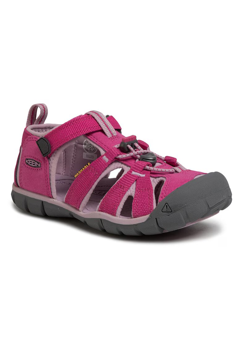Keen Sandale fete - 207127845 - Roz - Piele ecologica -