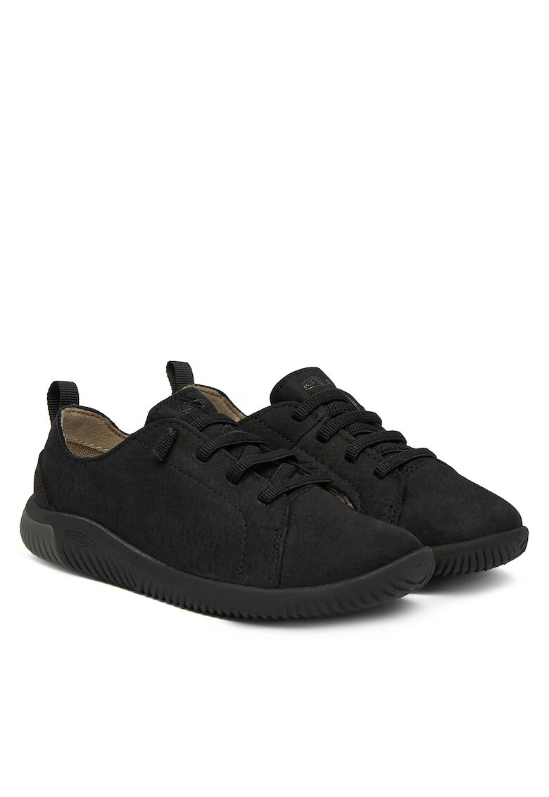 Keen Tenisi baieti - negru - piele naturala