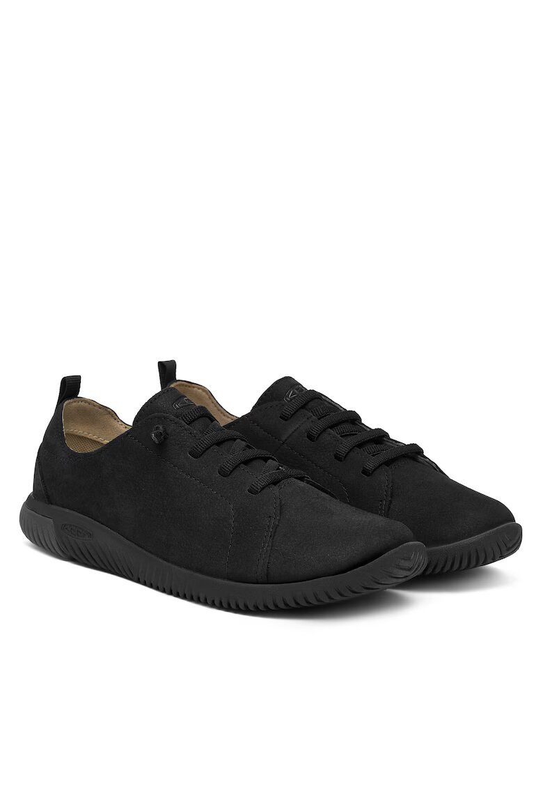 Keen Tenisi copii - model Chlopcy - piele naturala - negru