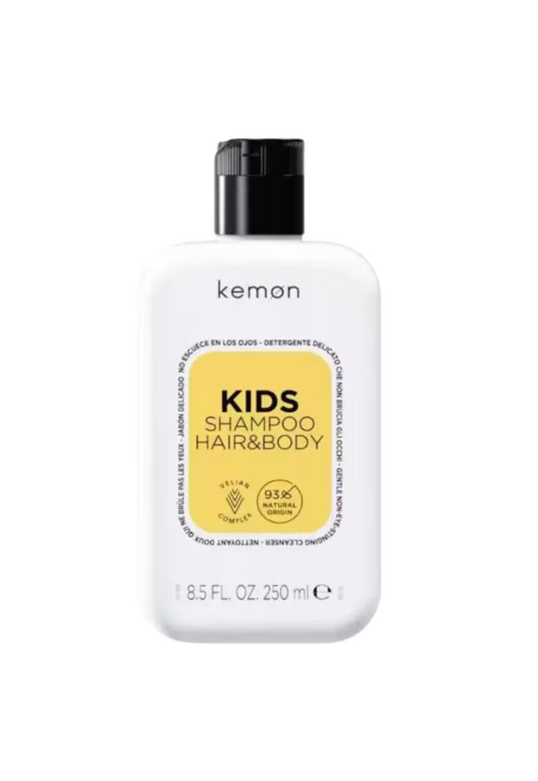 Kemon Kids Shampoo Hair & Body sampon si gel de dus 2 in 1 pentru copii 250 ml