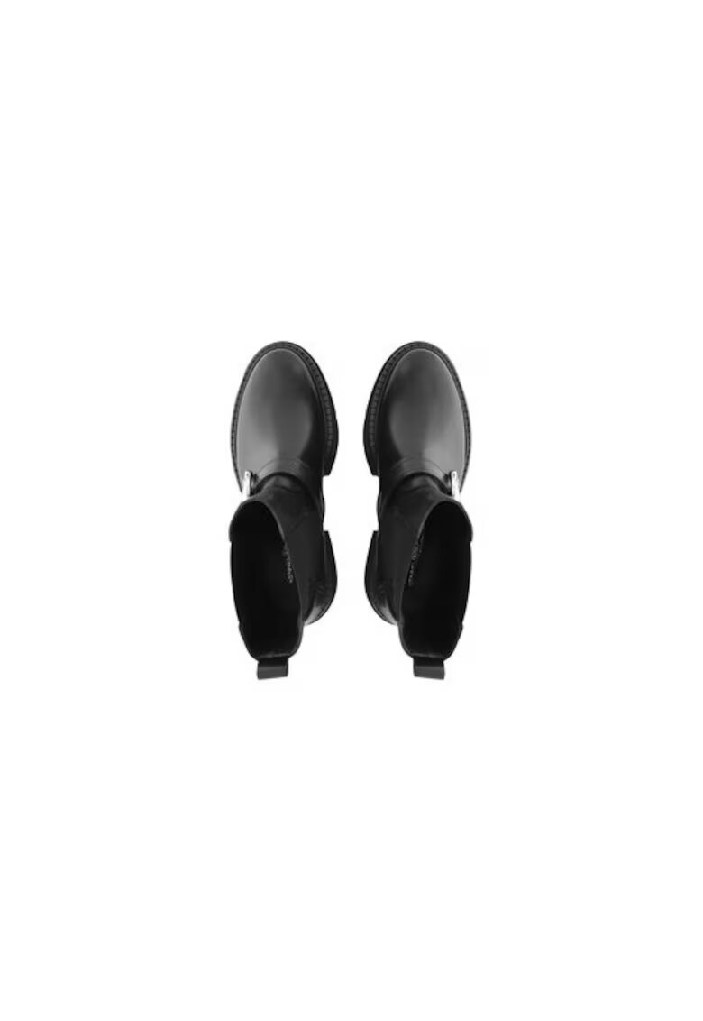 Kennel  Schmenger Ghete dama 304374937 - Piele naturala - Negru - Negru