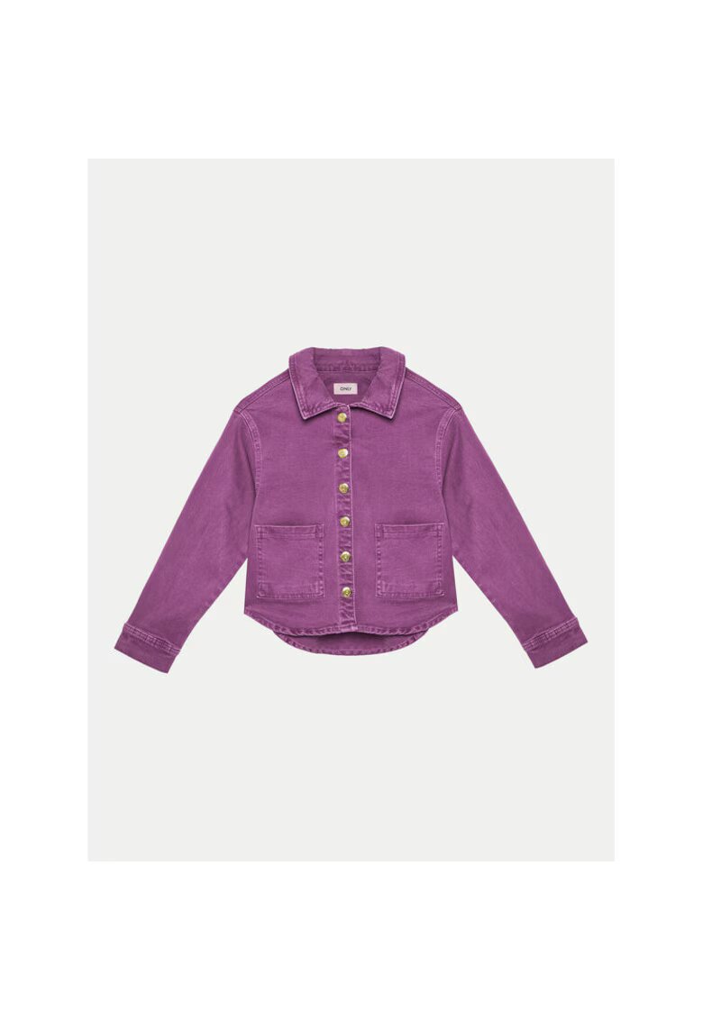 Kids Only Geaca fete - 304705168 - Bumbac - Violet - Violet