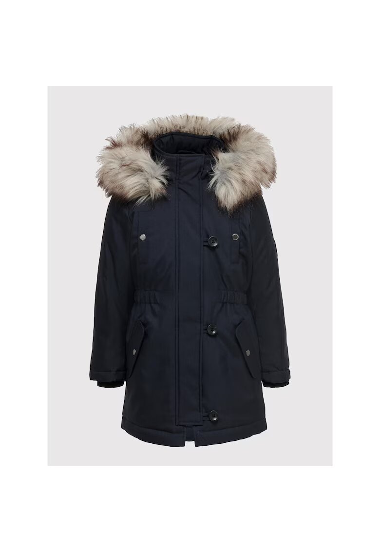 Kids Only Geaca parka Fete - 300028551 - Poliester - Bleumarin