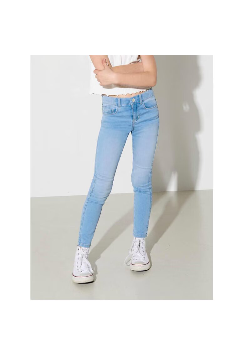 Kids Only Pantaloni fete - 301376224 - Bumbac/Poliester reciclat - Albastru - Albastru