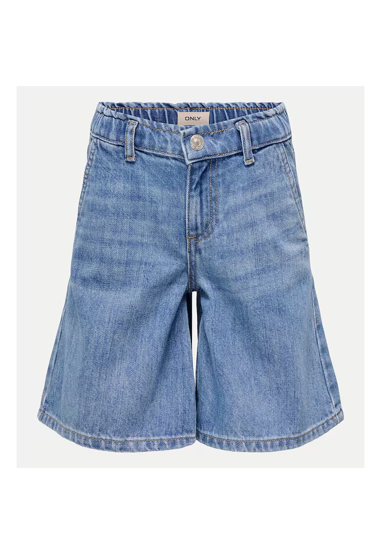 Kids Only Pantaloni scurti din denim fete 15341488 - Bumbac - Albastru - Albastru
