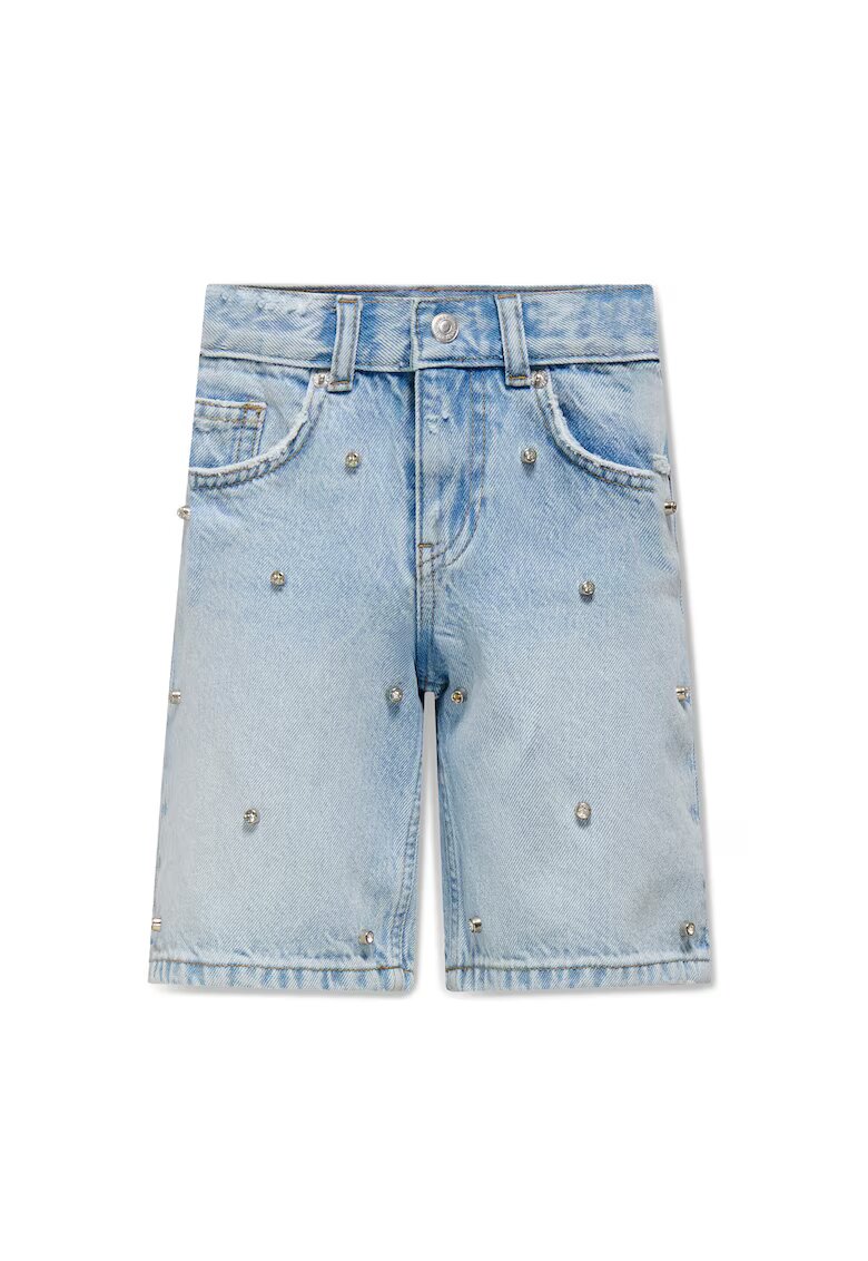 Kids Only Pantaloni scurti din denim fete 15345159 - Bumbac - Albastru - Albastru
