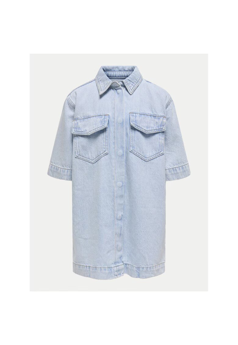 Kids Only Rochie fete - 304930836 - Bumbac - Albastru - Albastru