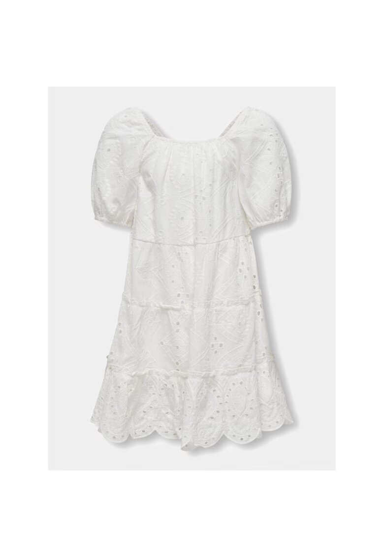Kids Only Rochie fete - 82511 - Bumbac - Alb