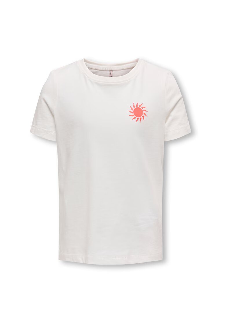 Kids Only Tricou fete 15340140 - Bumbac organic - Alb - Alb
