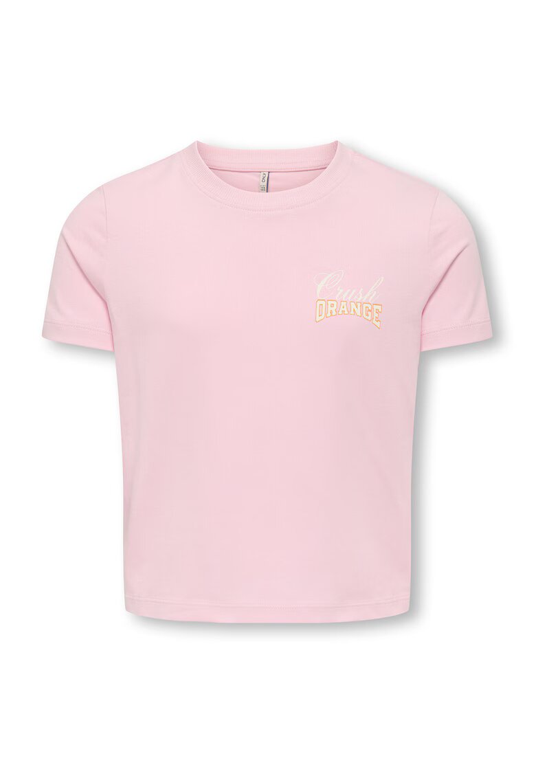 Kids Only Tricou fete 15354276 - Bumbac organic - Roz - Roz