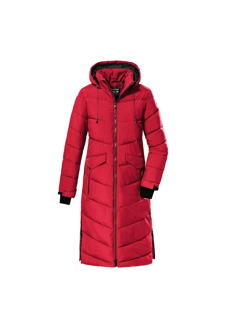 Killtec Jacheta KOW 62 Wmn Qltd Ct - Rosu inchis