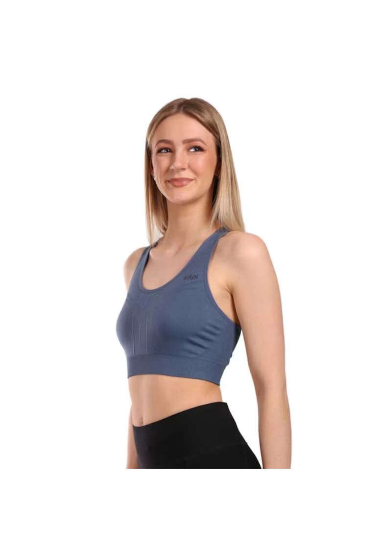 Kilpi Sutien sport Winie - uscare rapida - fara cusaturi - albastru - Albastru