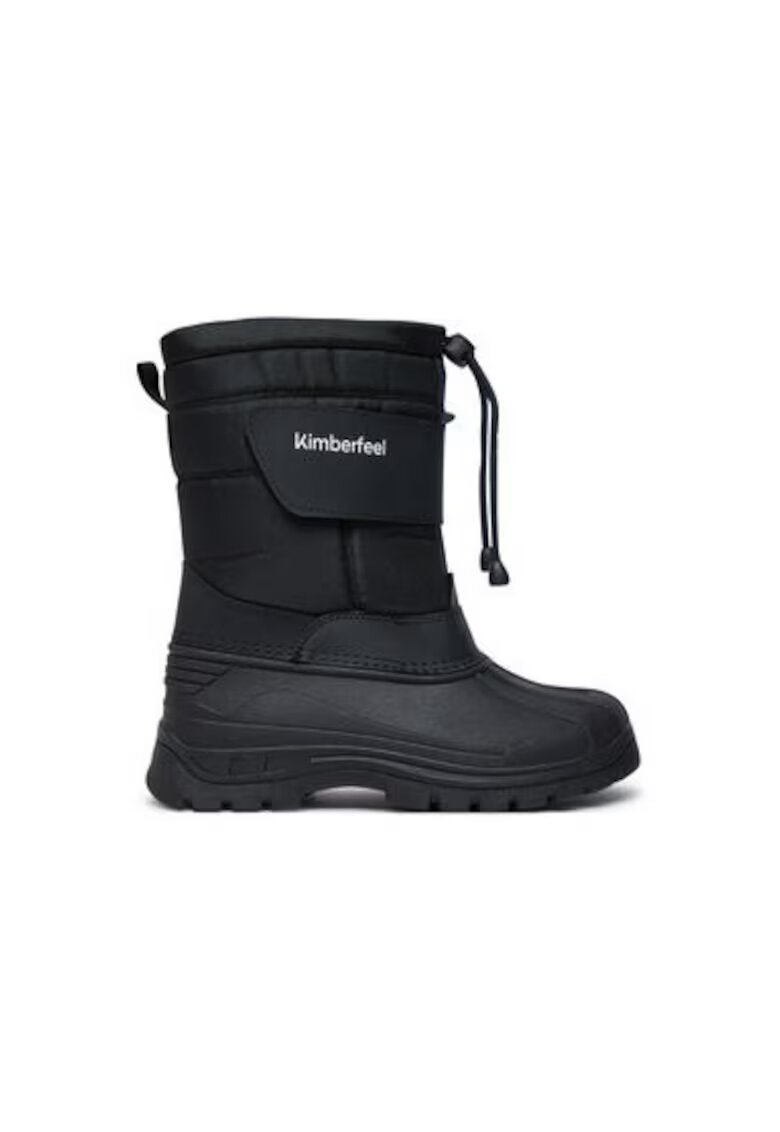 Kimberfeel Cizme de iarna barbati BERYL - Piele ecologica - Negru