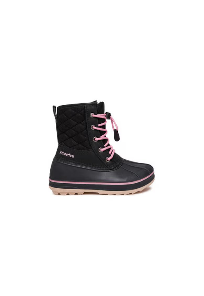 Kimberfeel Cizme de iarna copii JIBBER - Piele ecologica - 35 EU - Negru